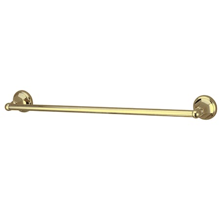Kingston Brass Metropolitan 18" Towel Bar, Polished Brass BA4812PB